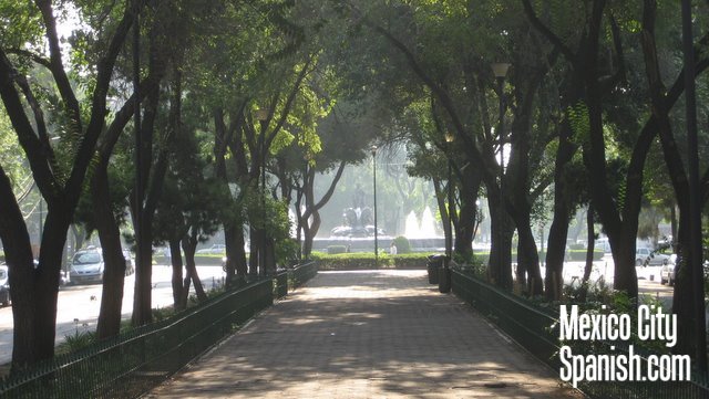 View of a Mexico City Street